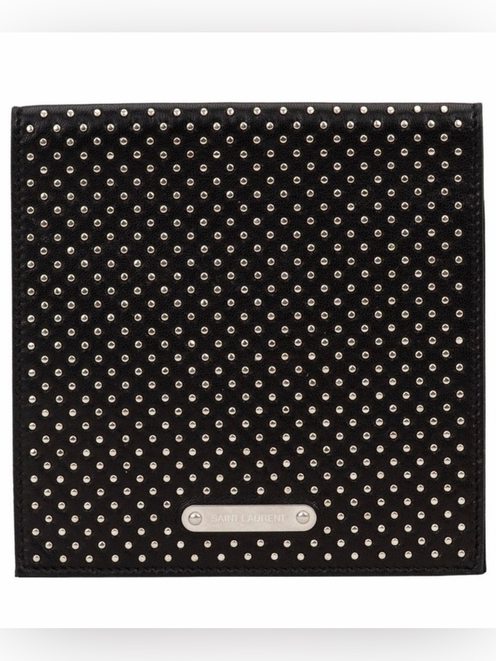 Saint Laurent YSL studded leather Passport holder